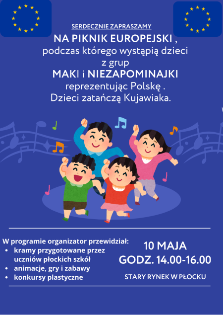 Zapraszamy na Piknik Europejski 