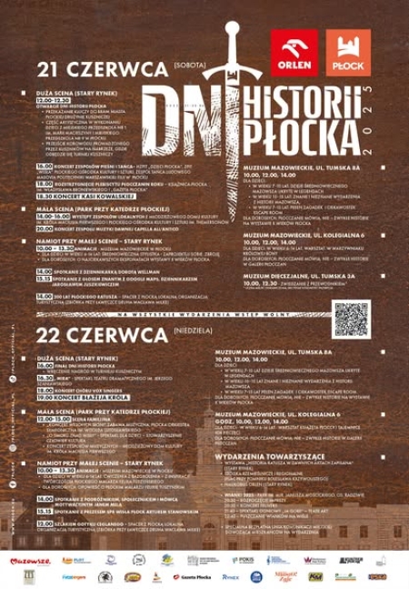 Zaproszenie na Dni Historii Płocka 2025