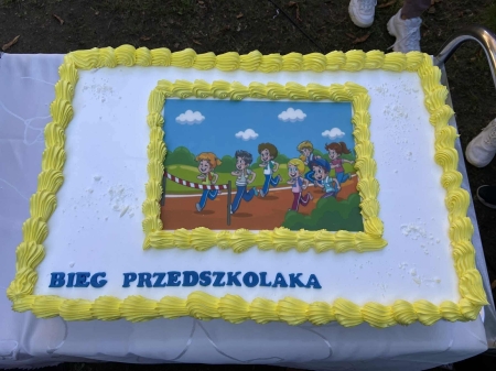 Udział dzieci z Biegu Przedszkolaka