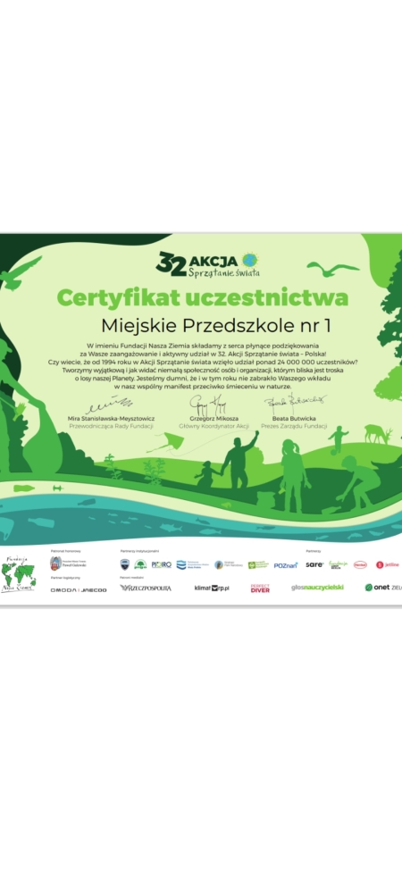 32 finał akcji Sprzątanie Świata