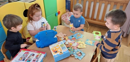 Lubimy się wspólne bawić! 