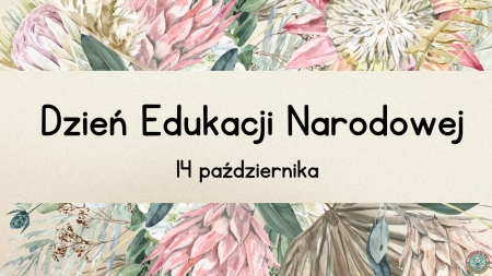 Dzień Edukacji Narodowej w przedszkolu 