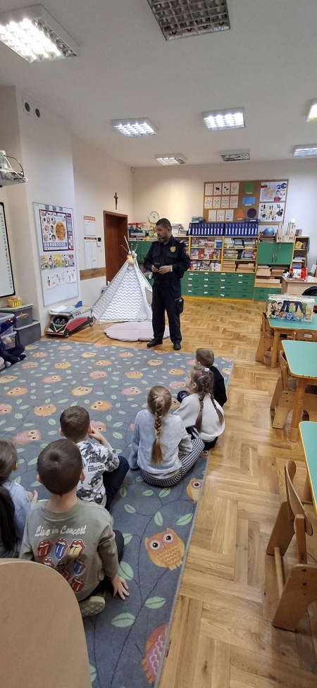 Wizyta wyjątkowego gościa w przedszkolu