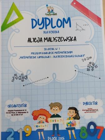 Konkurs matematyczny