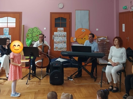 Koncert muzyczny w przedszkolu