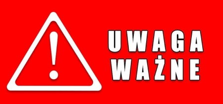 Ważna informacja dla Rodziców!